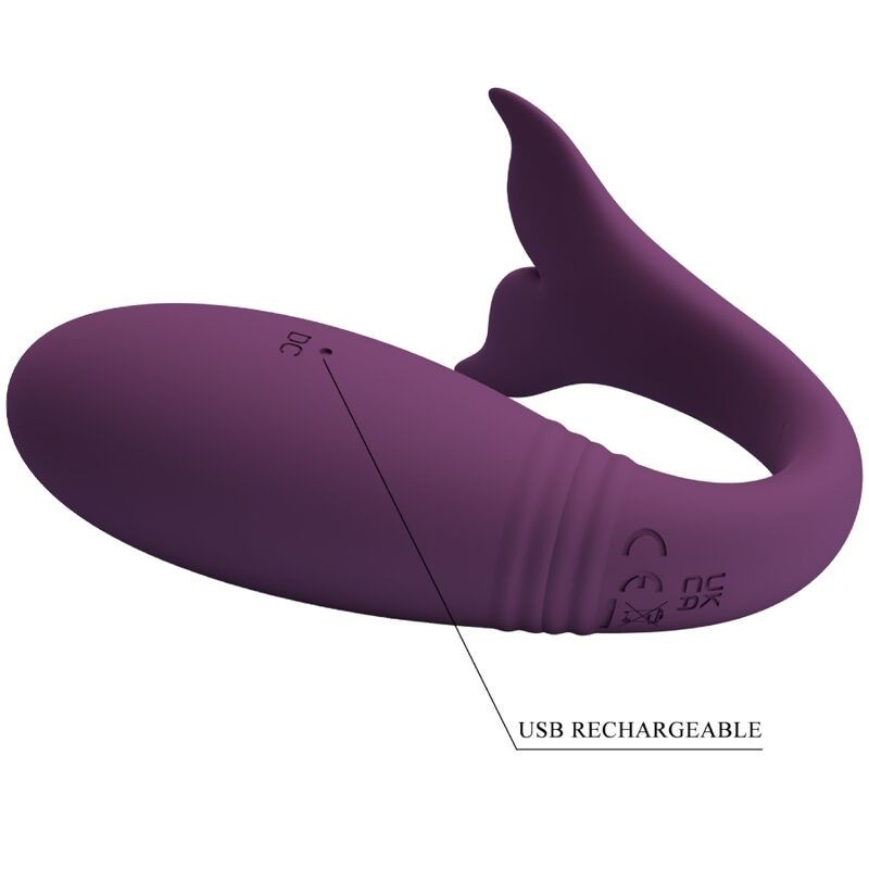App Jayleen Vibrator Telecomando Viola - PRETTY LOVE LED - Stimolatori | erosidea.com