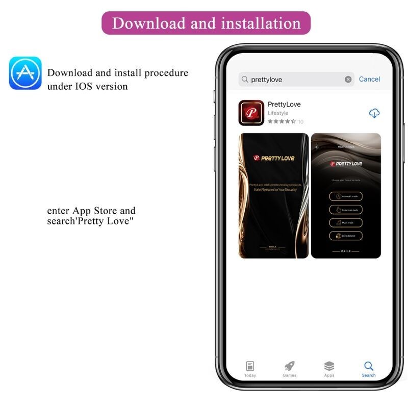 App Jayleen Vibrator Telecomando Viola - PRETTY LOVE LED - Stimolatori | erosidea.com