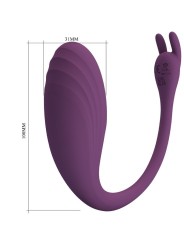 Catalina Vibrator App Telecomando Viola - PRETTY LOVE LED - Stimolatori | erosidea.com