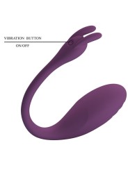 Catalina Vibrator App Telecomando Viola - PRETTY LOVE LED - Stimolatori | erosidea.com