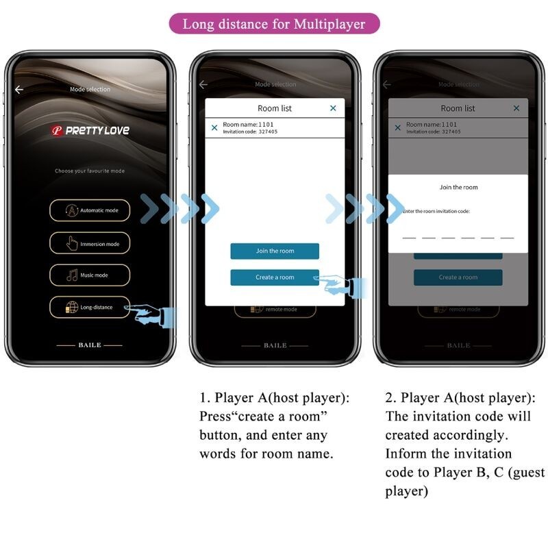 Catalina Vibrator App Telecomando Viola - PRETTY LOVE LED - Stimolatori | erosidea.com