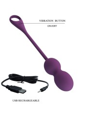 App Elvira Kegel Balls Telecomando Viola - PRETTY LOVE - Stimolatori | erosidea.com