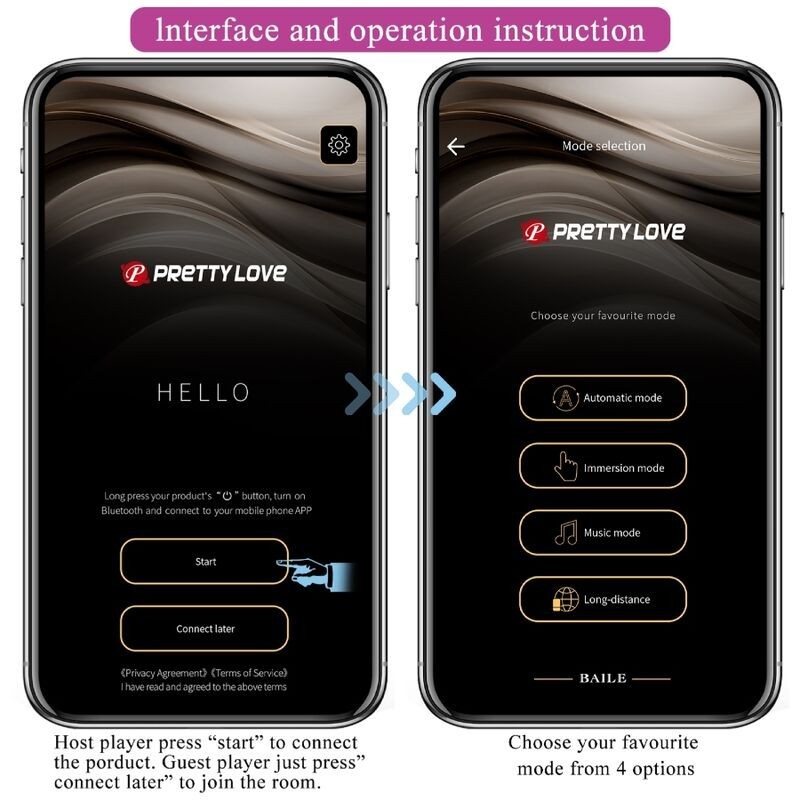 App Elvira Kegel Balls Telecomando Viola - PRETTY LOVE - Stimolatori | erosidea.com