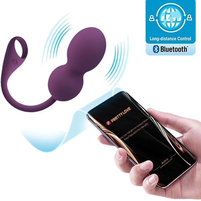 App Elvira Kegel Balls Telecomando Viola - PRETTY LOVE - Stimolatori | erosidea.com
