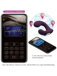 Billy Telecomando Vibrazione Viola App Gratuita - PRETTY LOVE - Vibratori con App | erosidea.com