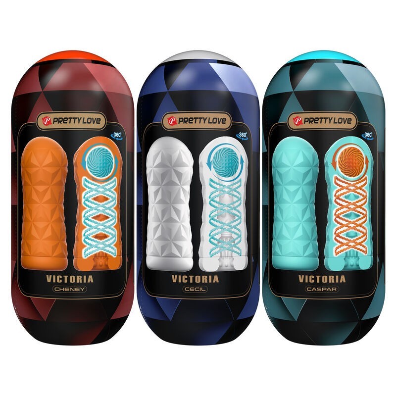 Masturbatore Victoria 15 Pezzi - PRETTY LOVE MALE - Magic Wand | erosidea.com