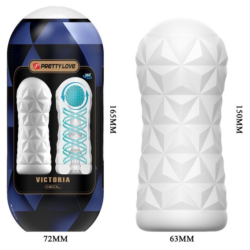 Masturbatore Victoria 15 Pezzi - PRETTY LOVE MALE - Magic Wand | erosidea.com