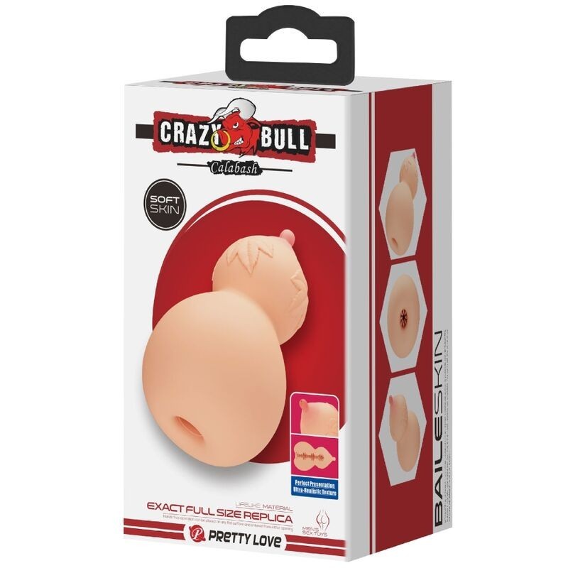 Crazy Bull - Mastubador A Forma Di Seno Calabash - CRAZY BULL - Masturbatori | erosidea.com