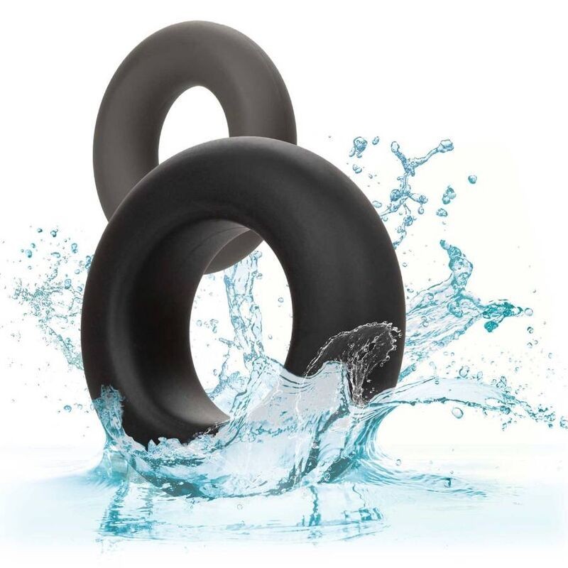 Calexotics - Alpha Set Di 2 Anelli Prolong Grigio - CALEXOTICS - Plug e Catene Anali | erosidea.com