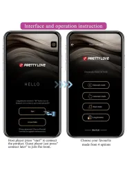 Pretty Love - August Vibratore Global Double Pleasure Remoto - PRETTY LOVE C-TYPE - Vibratori | erosidea.com