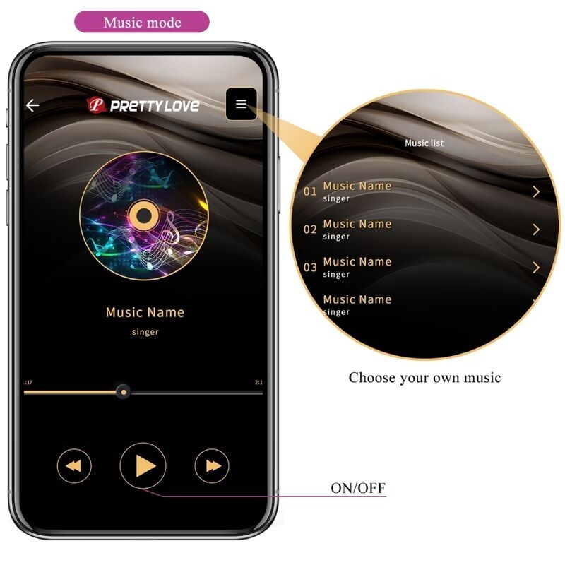 Pretty Love - August Vibratore Global Double Pleasure Remoto - PRETTY LOVE C-TYPE - Vibratori | erosidea.com