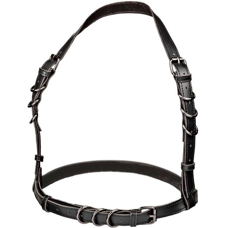 Calexotics - Euphoria Imbracatura Con Fibbia Halter Nera - CALEXOTICS - Bondage | erosidea.com