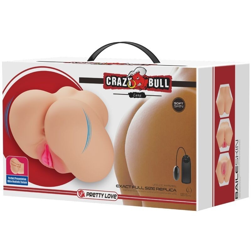 Crazy Bull - Vibratore Realistico Per Vagina E Ano Luna - CRAZY BULL - Vibratori Realistici | erosidea.com