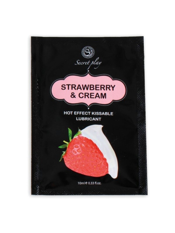 Secretplay - Lubrificante Monodose Fragole E Crema 10 Ml - SECRETPLAY COSMETIC - Monodose e Pocket | erosidea.com