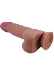 Pretty Love - Dildo Realistico Serie Sliding Skin Con Ventosa Scorrevole In Pelle Marrone 218 Cm - PRETTY LOVE HIGH GRADE - Dildo Realistici | erosidea.com