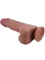Pretty Love - Dildo Realistico Serie Sliding Skin Con Ventosa Scorrevole In Pelle Marrone 218 Cm - PRETTY LOVE HIGH GRADE - Dildo Realistici | erosidea.com