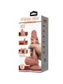 Pretty Love - Dildo Realistico Serie Sliding Skin Con Ventosa Scorrevole In Pelle Marrone 218 Cm - PRETTY LOVE HIGH GRADE - Dildo Realistici | erosidea.com