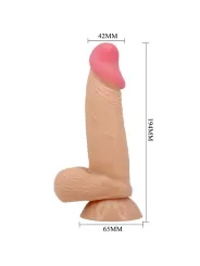 Dildo Realistico Sliding Skin Series Con Ventosa Scorrevole Della Pelle 194 Cm - PRETTY LOVE HIGH GRADE - Dildo Realistici | erosidea.com