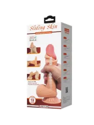 Dildo Realistico Sliding Skin Series Con Ventosa Scorrevole Della Pelle 194 Cm - PRETTY LOVE HIGH GRADE - Dildo Realistici | erosidea.com