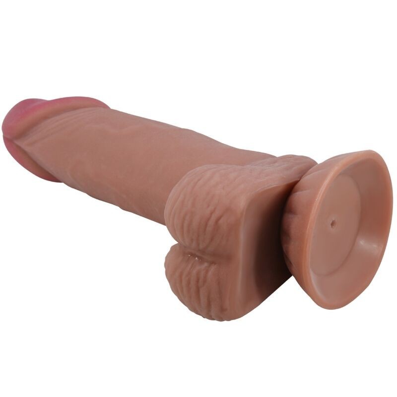 Dildo Realistico Serie Sliding Skin Con Ventosa Scorrevole In Pelle Marrone 194 Cm - PRETTY LOVE HIGH GRADE - Dildo Realistici | erosidea.com