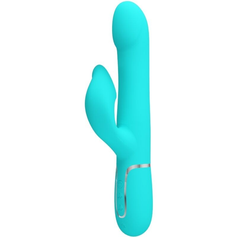 Perle Vibranti Rabbit Verde Acqua - PRETTY LOVE FLIRTATION - Vibratori Rabbit | erosidea.com