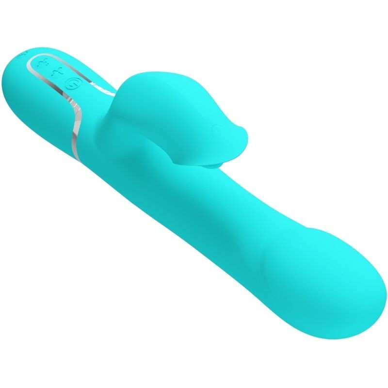 Perle Vibranti Rabbit Verde Acqua - PRETTY LOVE FLIRTATION - Vibratori Rabbit | erosidea.com