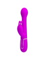 Vibratore Dejon Rabbit 3 In 1 Viola Multifunzione - PRETTY LOVE FLIRTATION - Vibratori Rabbit | erosidea.com