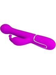 Vibratore Dejon Rabbit 3 In 1 Viola Multifunzione - PRETTY LOVE FLIRTATION - Vibratori Rabbit | erosidea.com