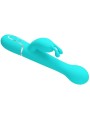 Vibratore Dejon Rabbit 3 In 1 Multifunzione Verde Acqua - PRETTY LOVE FLIRTATION - Vibratori Rabbit | erosidea.com