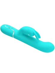 Vibratore Perle Coale Rabbit Verde Acqua - PRETTY LOVE FLIRTATION - Vibratori punto G | erosidea.com