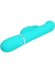 Vibratore Perle Coale Rabbit Verde Acqua - PRETTY LOVE FLIRTATION - Vibratori punto G | erosidea.com
