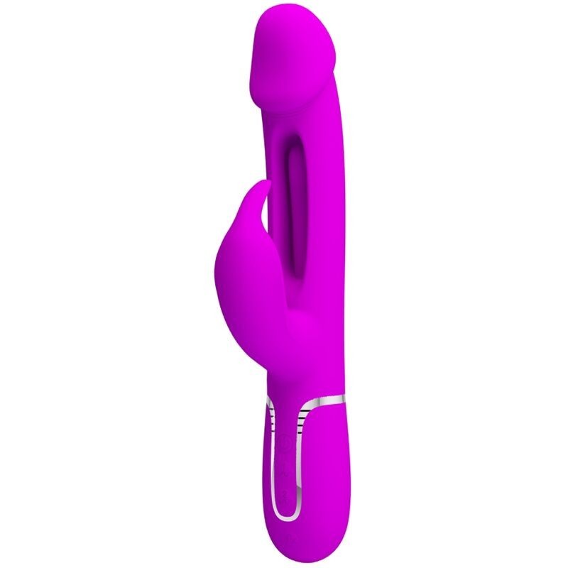 Vibratore Dejon Rabbit 3 In 1 Multifunzione Fucsia - PRETTY LOVE FLIRTATION - Vibratori Rabbit | erosidea.com