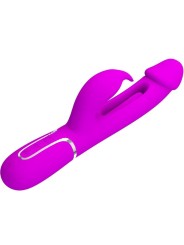 Vibratore Dejon Rabbit 3 In 1 Multifunzione Fucsia - PRETTY LOVE FLIRTATION - Vibratori Rabbit | erosidea.com