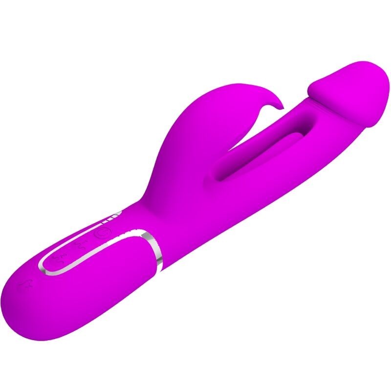 Vibratore Dejon Rabbit 3 In 1 Multifunzione Fucsia - PRETTY LOVE FLIRTATION - Vibratori Rabbit | erosidea.com