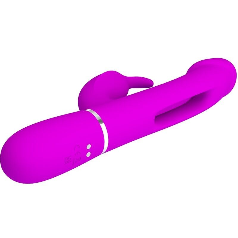Vibratore Dejon Rabbit 3 In 1 Multifunzione Fucsia - PRETTY LOVE FLIRTATION - Vibratori Rabbit | erosidea.com