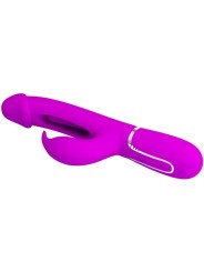 Vibratore Dejon Rabbit 3 In 1 Multifunzione Fucsia - PRETTY LOVE FLIRTATION - Vibratori Rabbit | erosidea.com