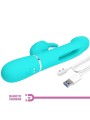 Vibratore Dejon Rabbit 3 In 1 Multifunzione Viola - PRETTY LOVE FLIRTATION - Vibratori Rabbit | erosidea.com