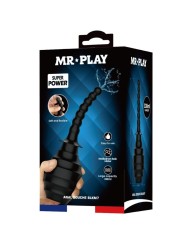 Vibratore Mr Play Potente Telecomando Plug Anale Nero - MR PLAY - Plug e Catene Anali | erosidea.com