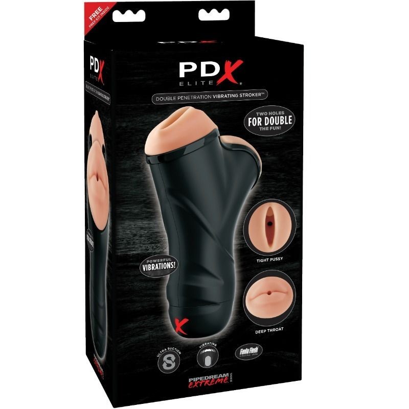 Masturbatore Doppio Pdx Elite Vibrating Stroker - PDX Elite - Masturbatori Vagina | erosidea.com