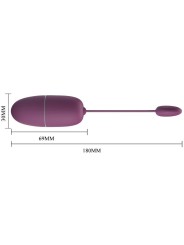 Nymph Ovetto Vibrante App Controllato Lila - PRETTY LOVE BOTTOM - Ovetti Palline Sfere | erosidea.com