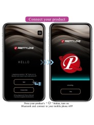 Nymph Ovetto Vibrante App Controllato Lila - PRETTY LOVE BOTTOM - Ovetti Palline Sfere | erosidea.com