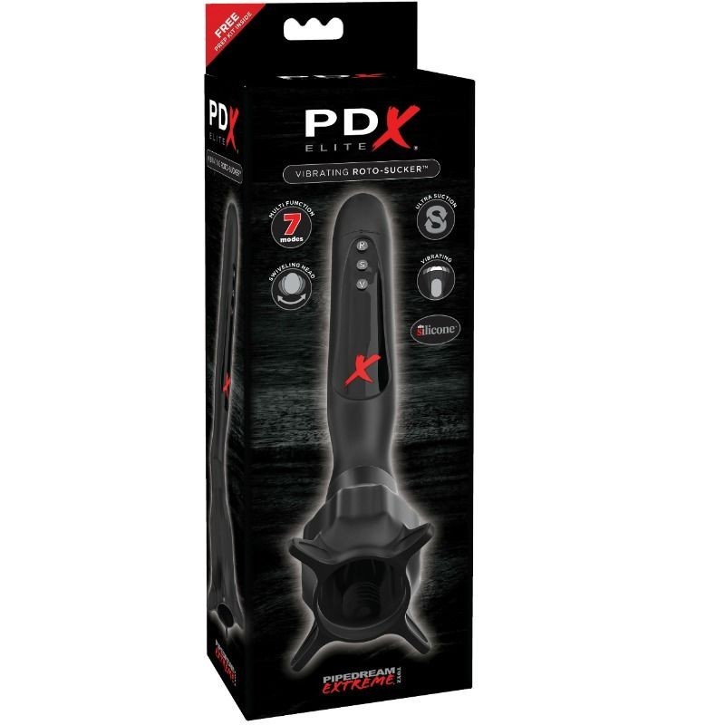 Pdx Elite - Ventosa Roto Vibrante - PDX Elite - Masturbatori Maxi | erosidea.com
