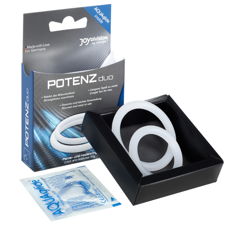 Joydivision Potenzduo - Anelli Bianco - M - JOYDIVISION POTENZDUO - Anelli Fallici | erosidea.com