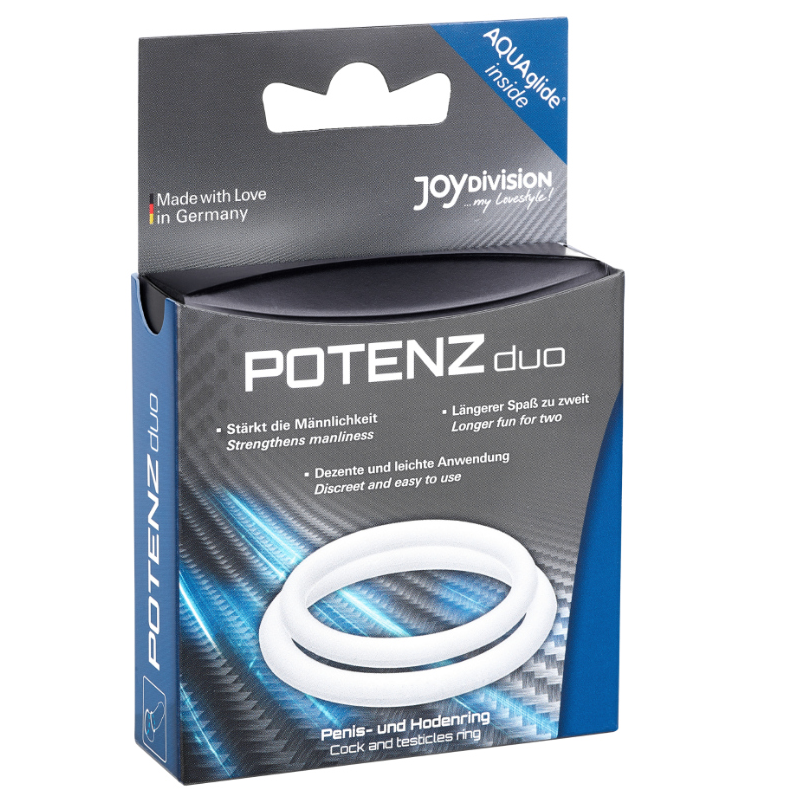 Joydivision Potenzduo - Anelli Bianco - M - JOYDIVISION POTENZDUO - Anelli Fallici | erosidea.com