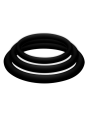 Joydivision Potenzduo - Plus Set 3 Anelli Nero - S M L - JOYDIVISION POTENZDUO - Anelli Fallici | erosidea.com