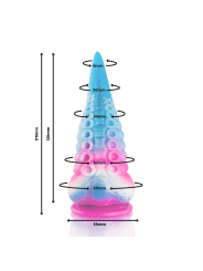 Epic - Dildo Con Tentacoli Blu Phorcys Taglia Piccola - EPIC - Dildo Realistici | erosidea.com