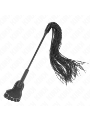 Kink - Pagaia A Piede Con Frusta Nappa 31 Cm - KINK IMPACT & TOUCH - Fruste e Sculacciatori | erosidea.com