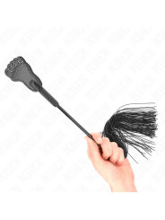Kink - Pagaia A Piede Con Frusta Nappa 31 Cm - KINK IMPACT & TOUCH - Fruste e Sculacciatori | erosidea.com
