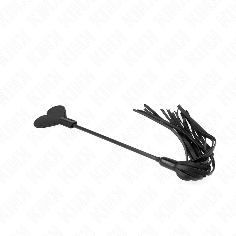 Kink - Linea Frusta Con Pandello A Cuore 35 Cm - KINK IMPACT & TOUCH - Fruste e Sculacciatori | erosidea.com