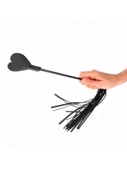 Kink - Linea Frusta Con Pandello A Cuore 35 Cm - KINK IMPACT & TOUCH - Fruste e Sculacciatori | erosidea.com